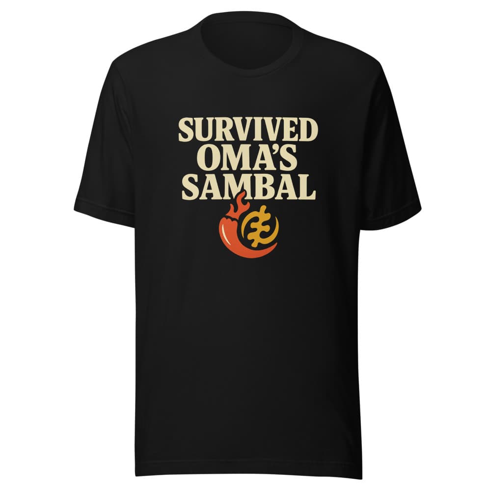 Kaos Tebal Survived Oma's Sambal