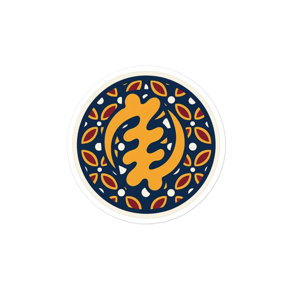 Stiker Warisan Gye Nyame & Kawung