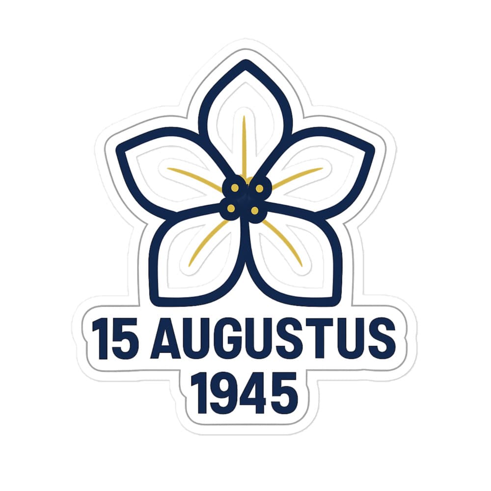 15 Augustus Melati Heritage Sticker – view 3