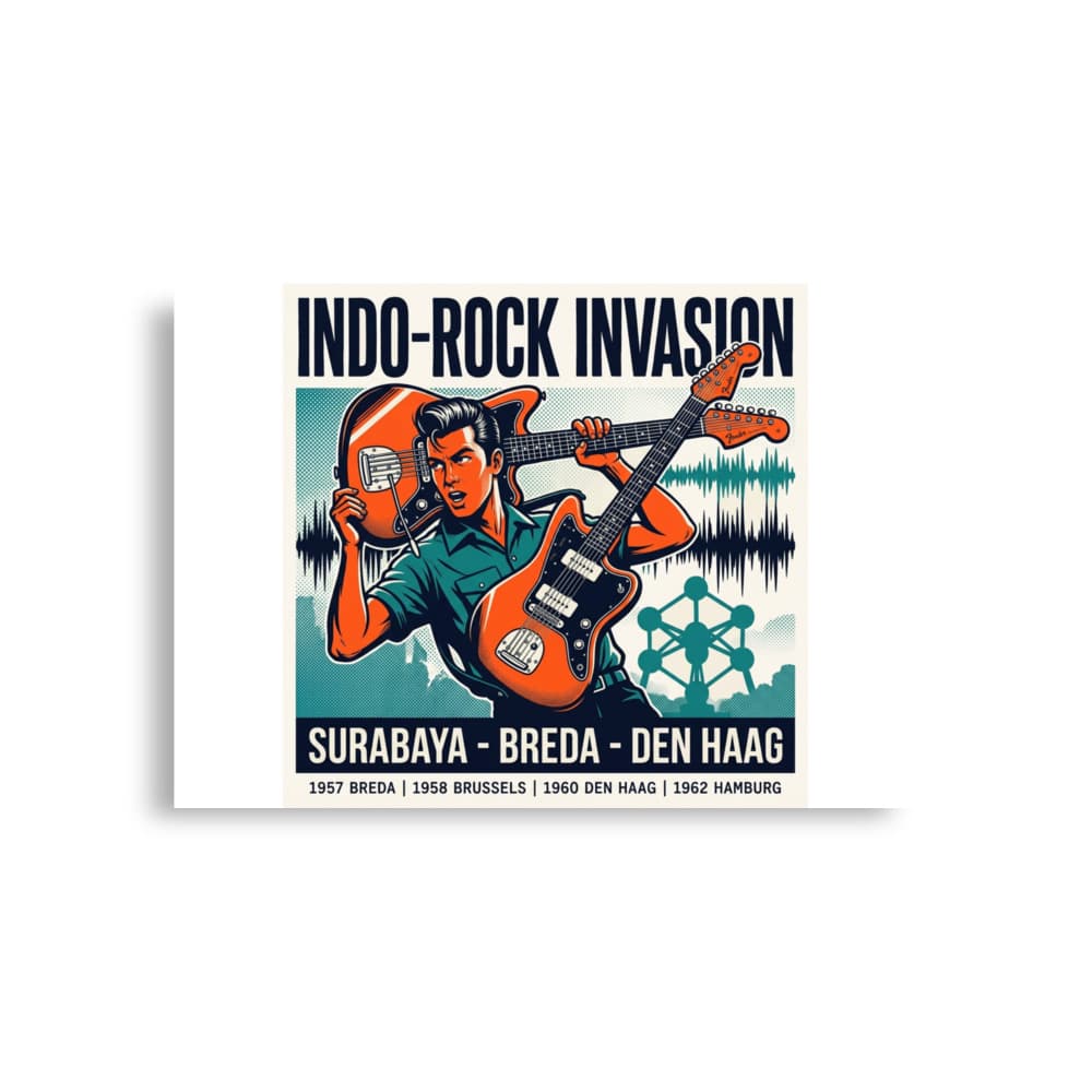 Poster Seni Indo-Rock Invasion '58 – view 3