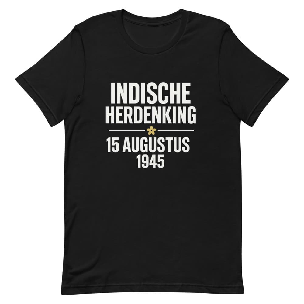 Kaos Tebal Tipografi Indische Herdenking – view 2