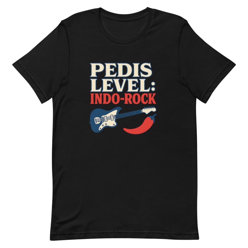 Kaos Katun Tebal Pedis Level: Indo-Rock – view 2
