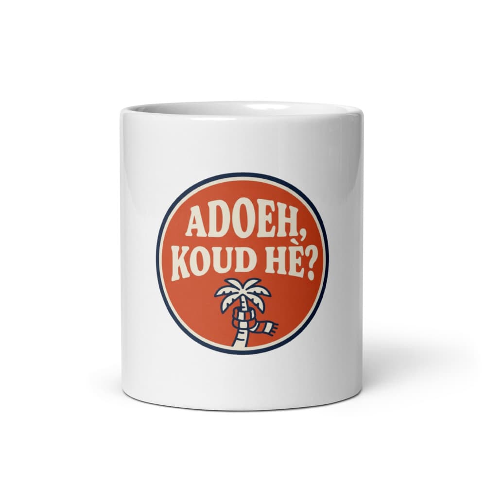 "Adoeh, Koud Hè?" Keramische Mok