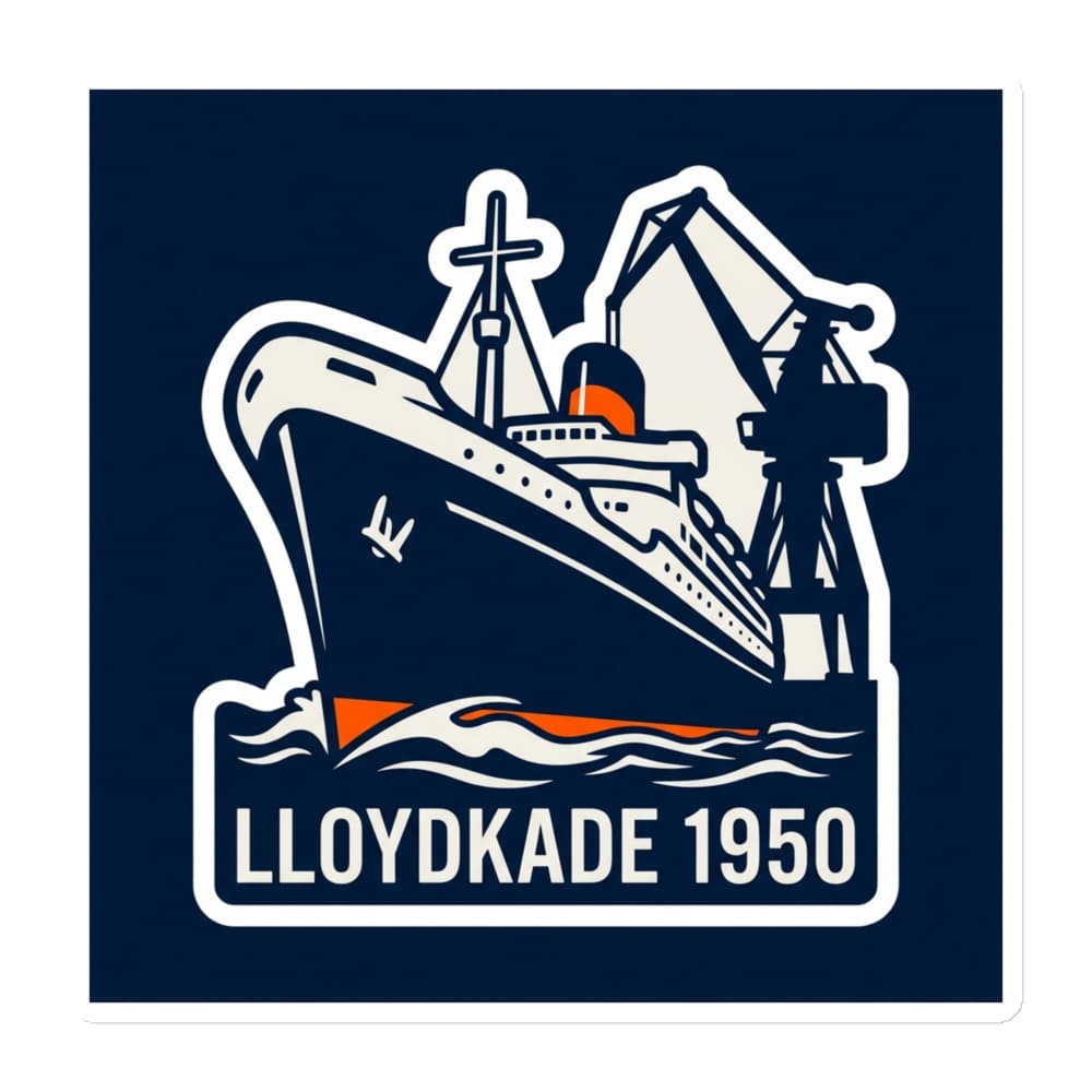 Lloydkade Aankomst 1950 Magneet – view 3