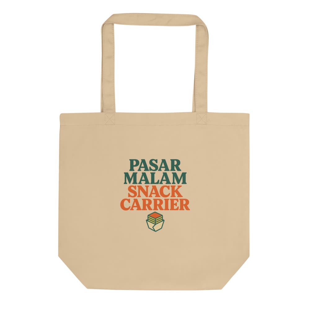 Tas Kanvas Pasar Malam Snack Carrier
