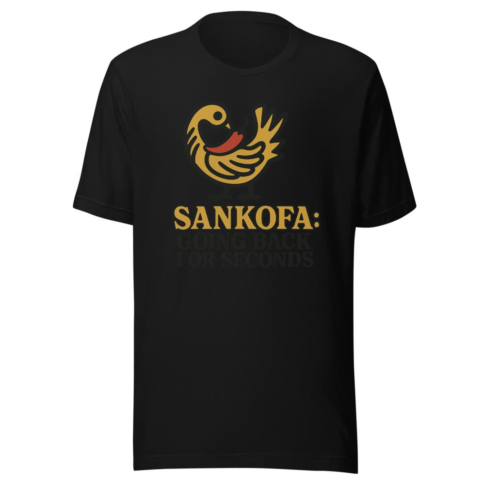Kaos Katun Berat Sankofa Seconds