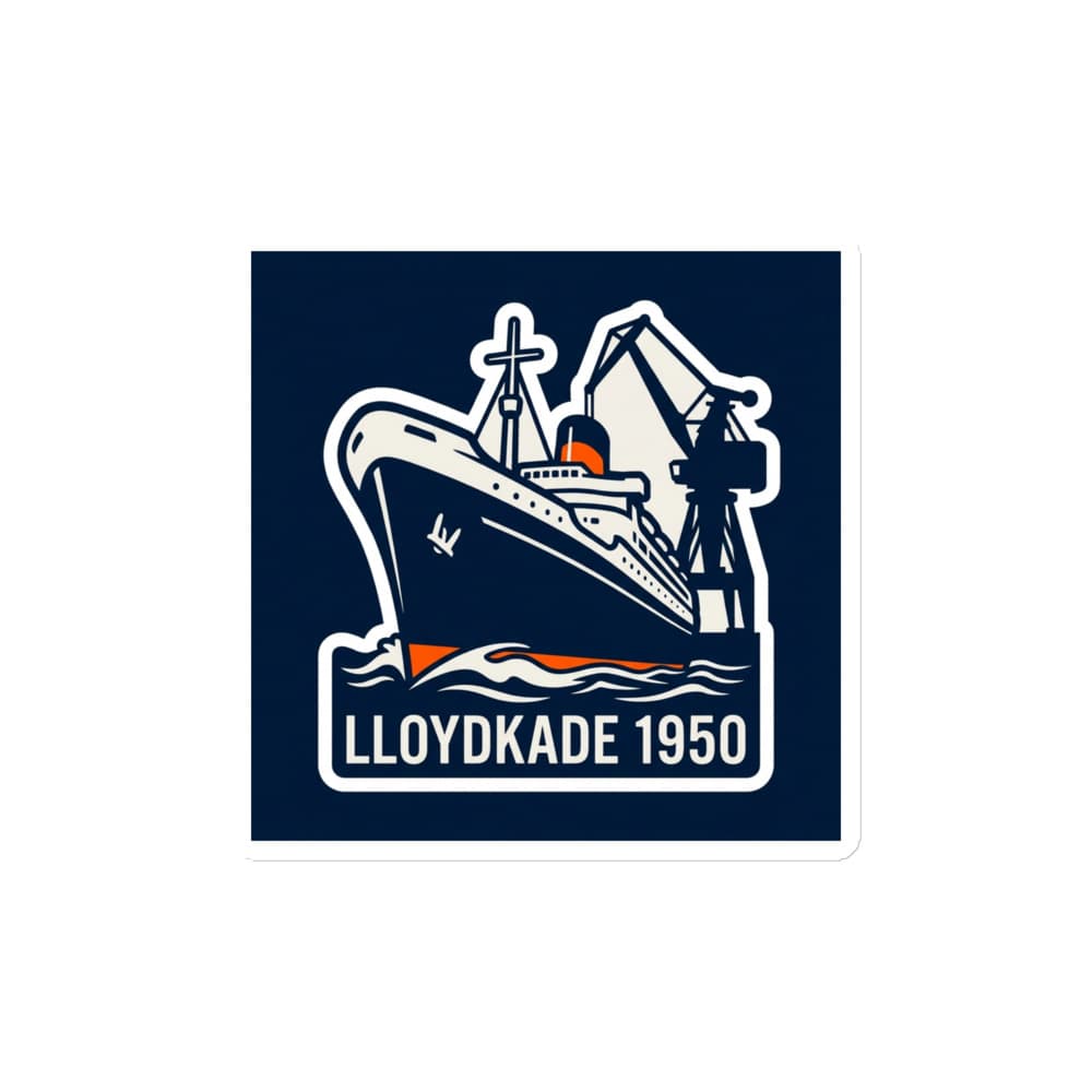 Lloydkade Aankomst 1950 Magneet – view 2