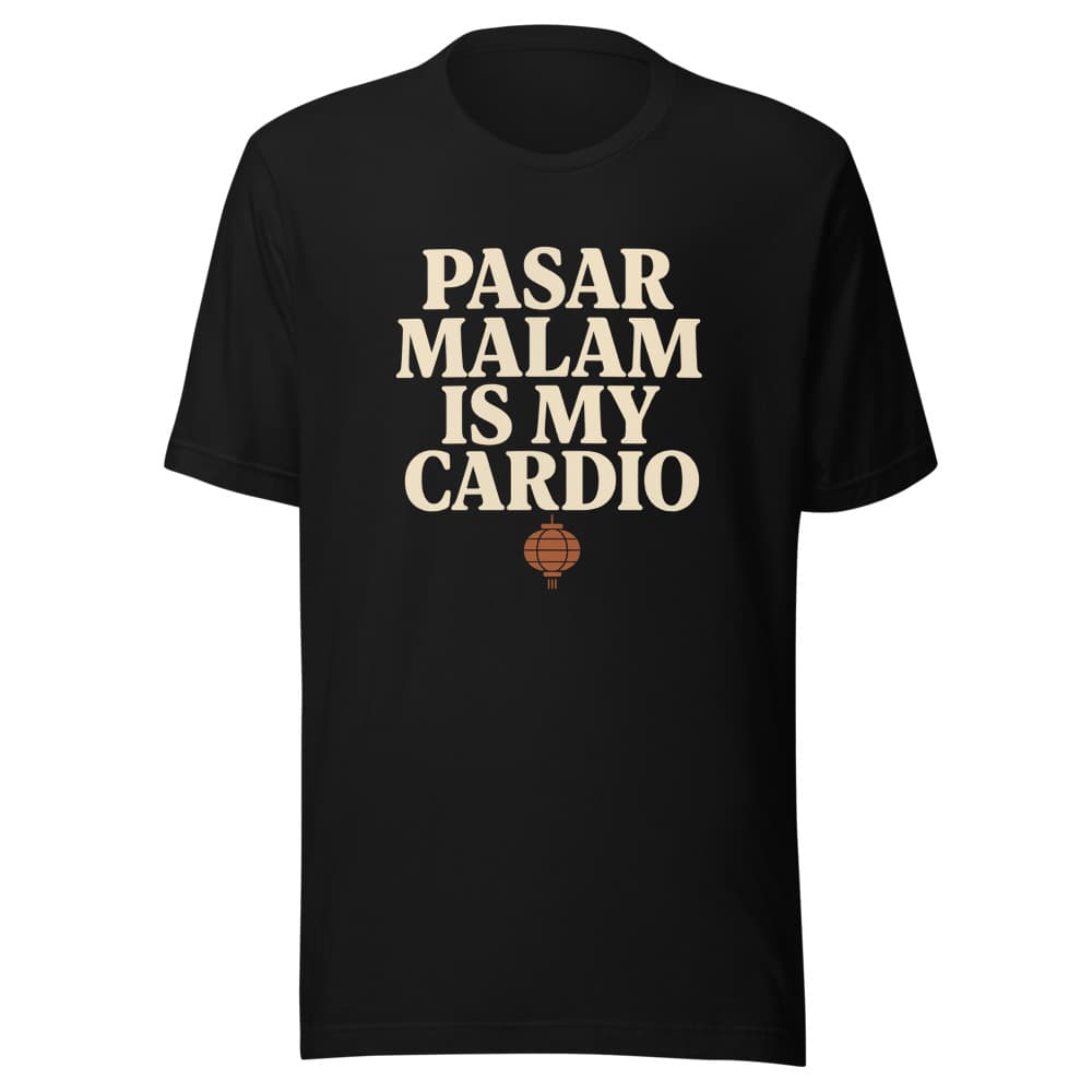 Kaos Heavyweight Pasar Malam Cardio