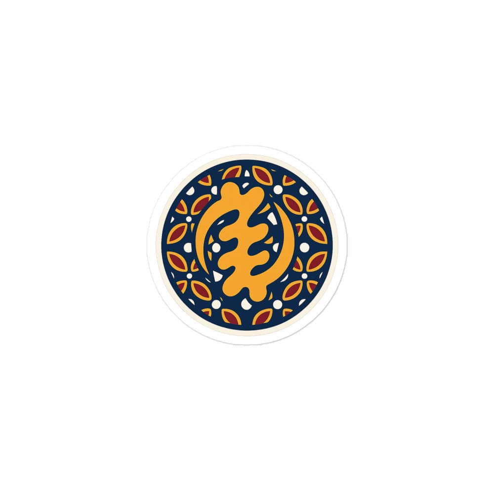 Gye Nyame & Kawung Heritage Sticker – view 2