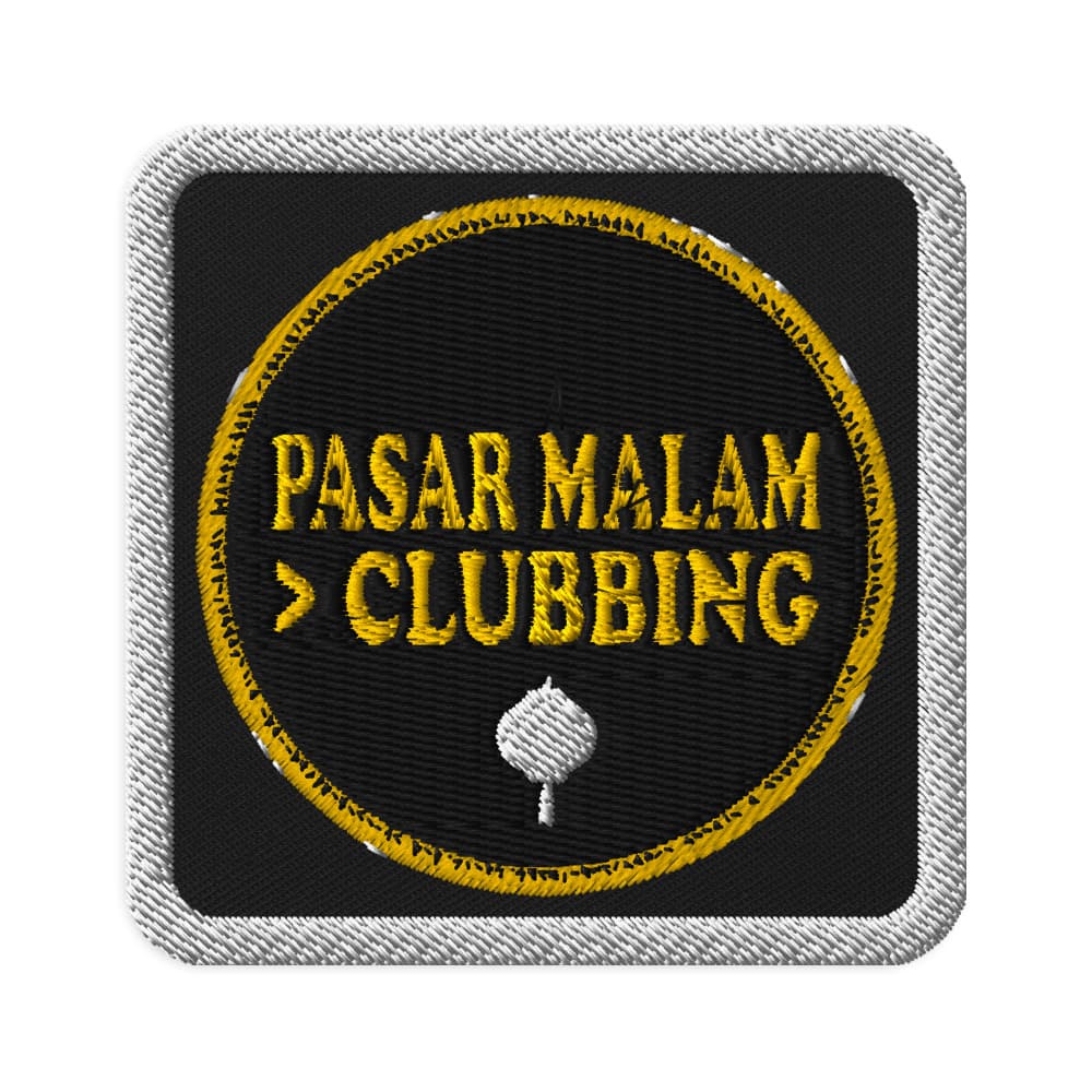 Pasar Malam > Clubbing Embroidered Patch – view 2