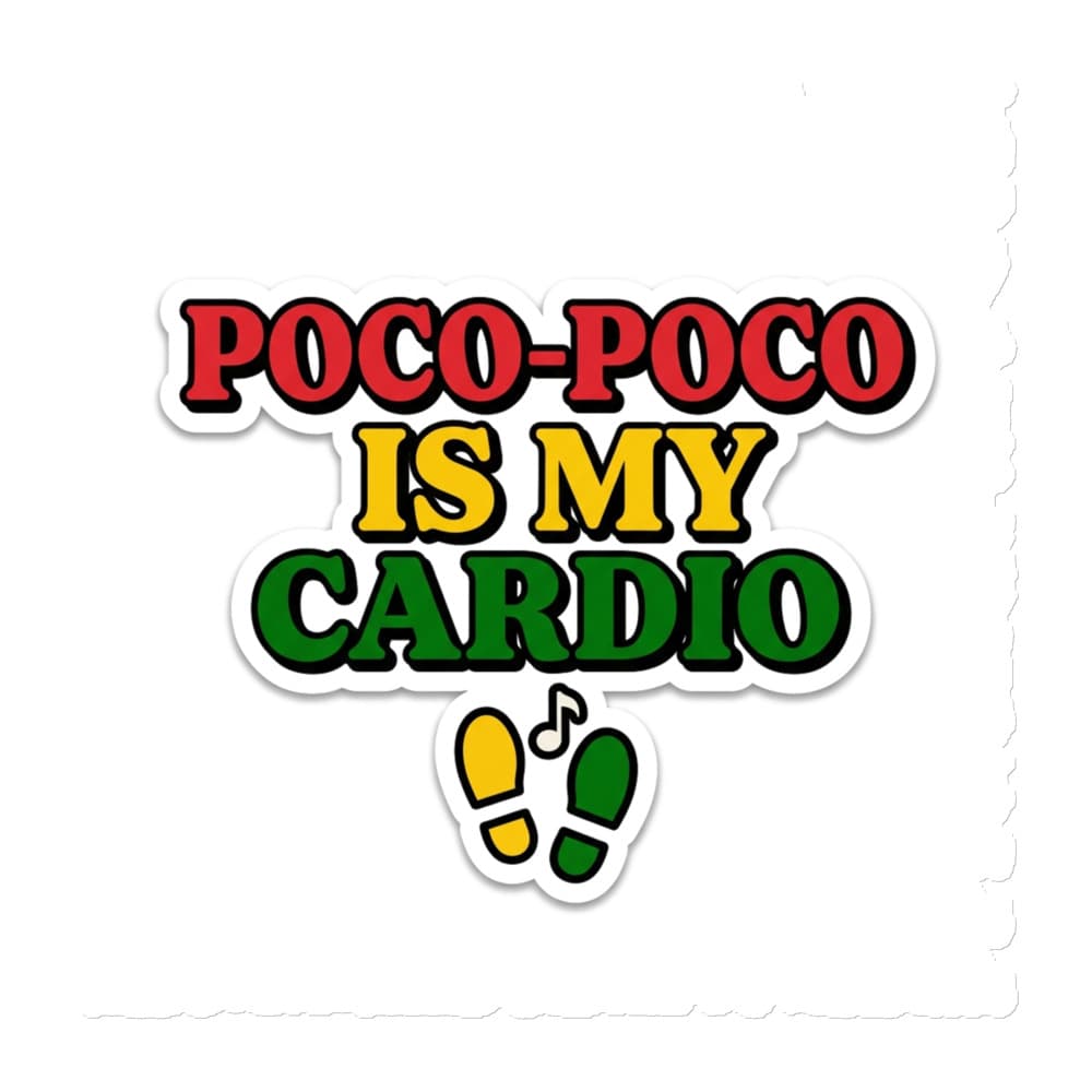 Magnet Poco-Poco Is My Cardio – view 3