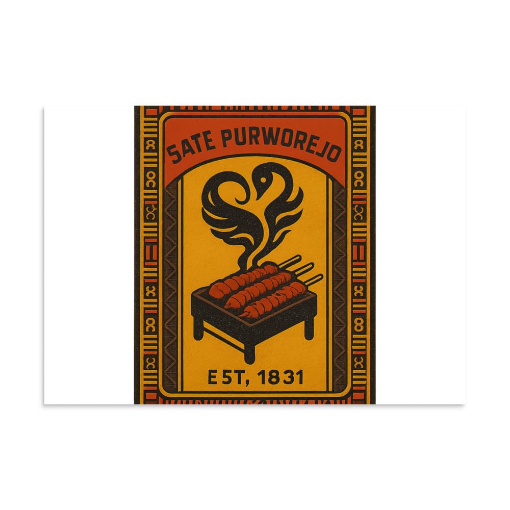 Sate Purworejo 1831 Fine-Art Poster – view 2