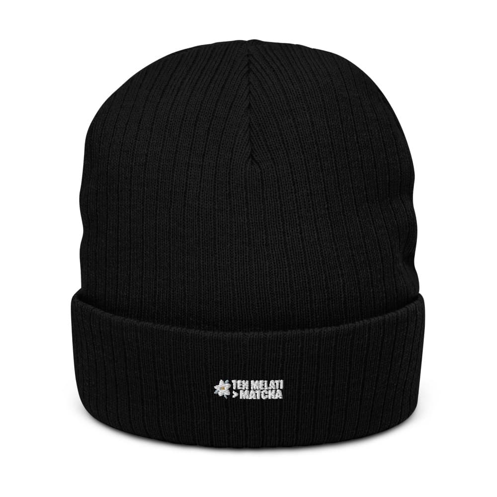 Beanie Bordir Teh Melati > Matcha