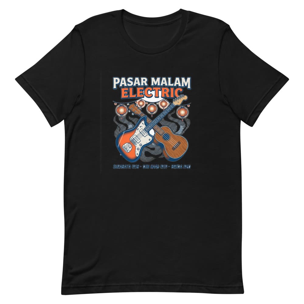 Kaos Heavyweight Pasar Malam Electric – view 2