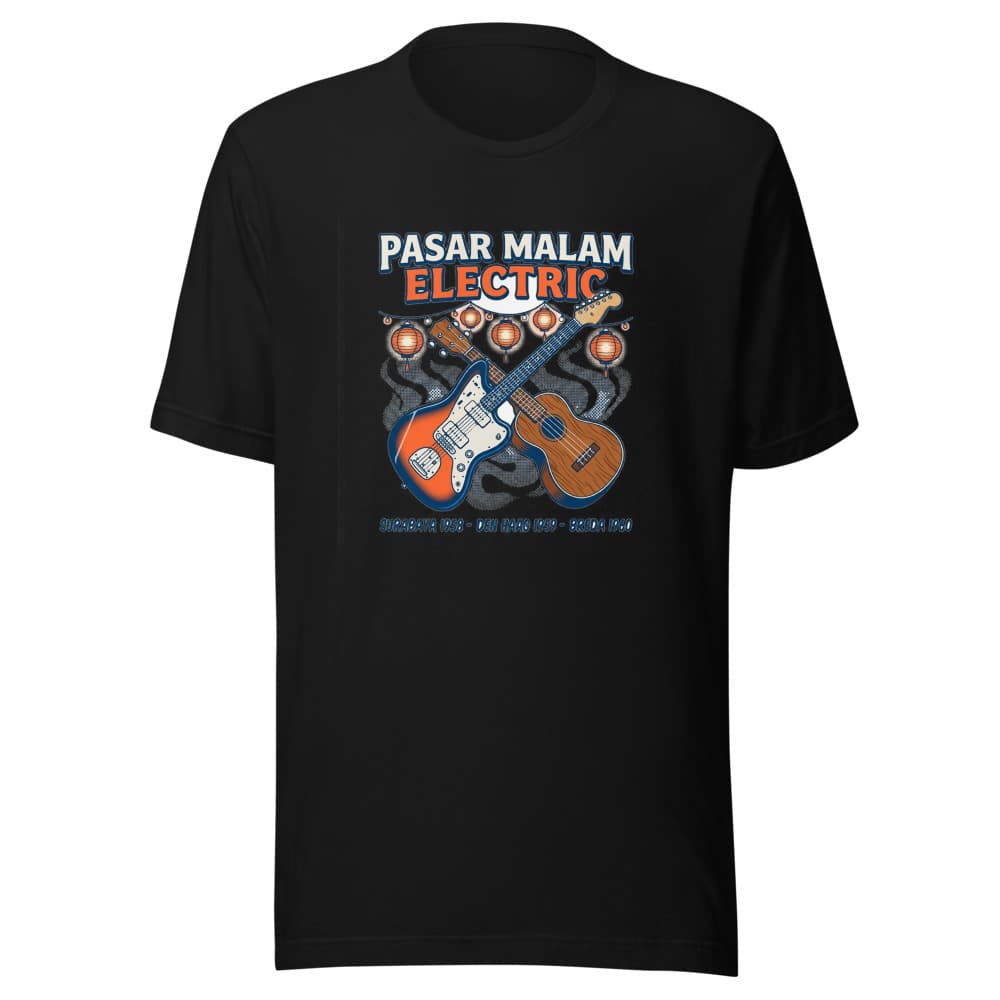 Kaos Heavyweight Pasar Malam Electric