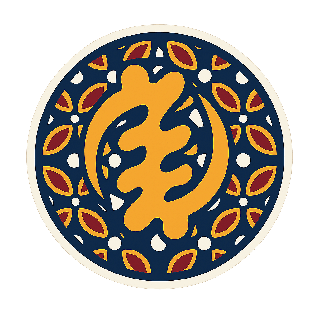 Gye Nyame & Kawung Heritage Sticker – view 4